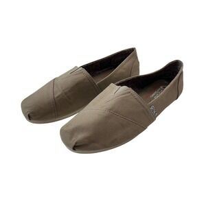 BOBS Skechers Memory Foam Slip On Casual Comfort Shoes Green Women's Size‎ 9